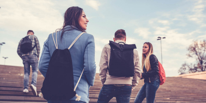 four young adults