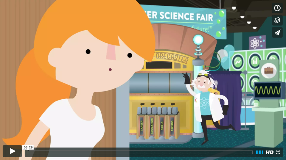 cartoon of science fair