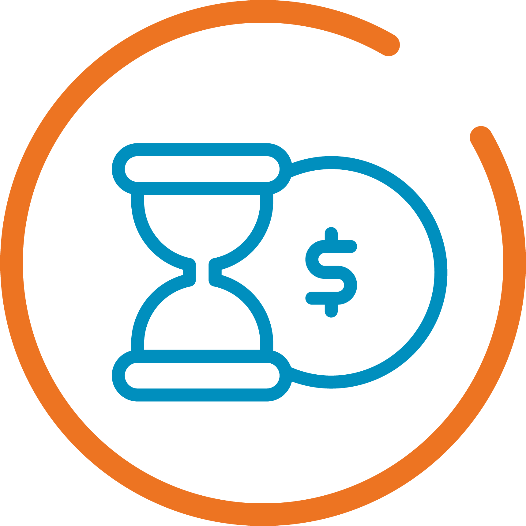 icon of hourglass