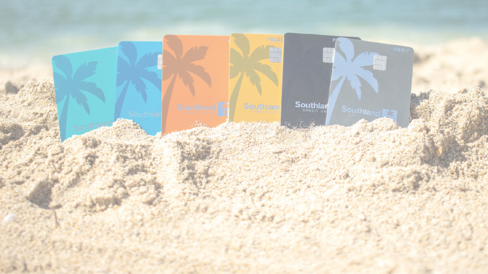 southland credit cards in the sand